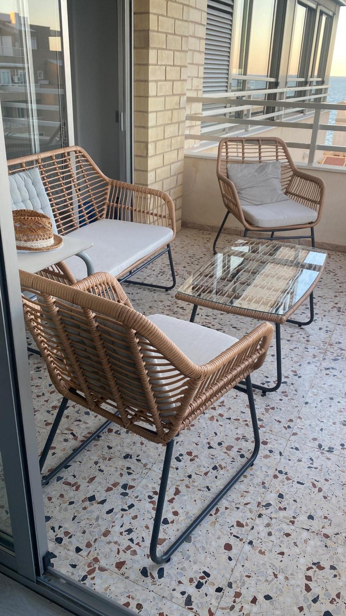 70 Sqm Apartment With Seaview In Arenales Del Sol. Extérieur photo